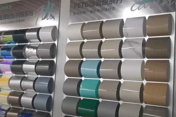 Scratch resistant pvc Film pvc decorative film for Furniture interior film