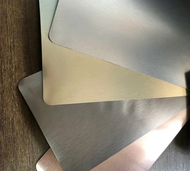 PVC Metal Brushed Decorative Film